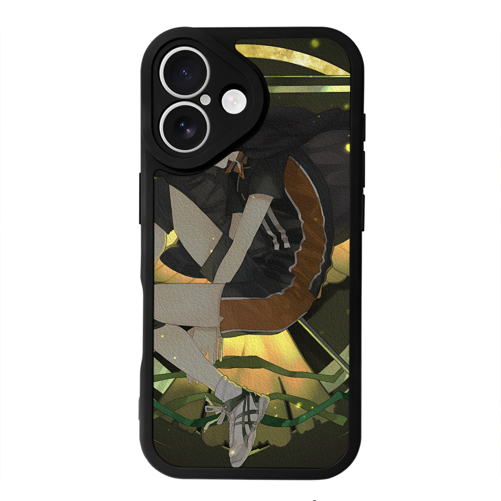 （画像用） ハイキュー!! Haikyu!! 【iPhone 16シリーズ対応】シリコンスマホケース（レザー調） 材質：シリコン